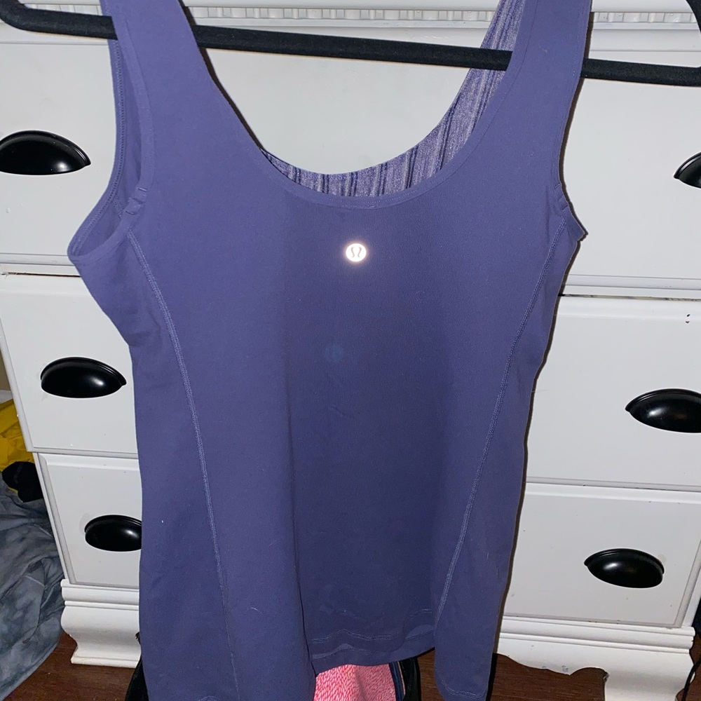 Purple Lululemon Tank - Picture 2 of 3